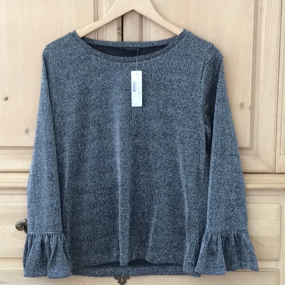 J. Crew Tops - NWT J.Crew Bell Sleeve Shirt - Medium